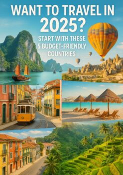 Want to Travel in 2025? Start with These 5 Budget-Friendly Countries